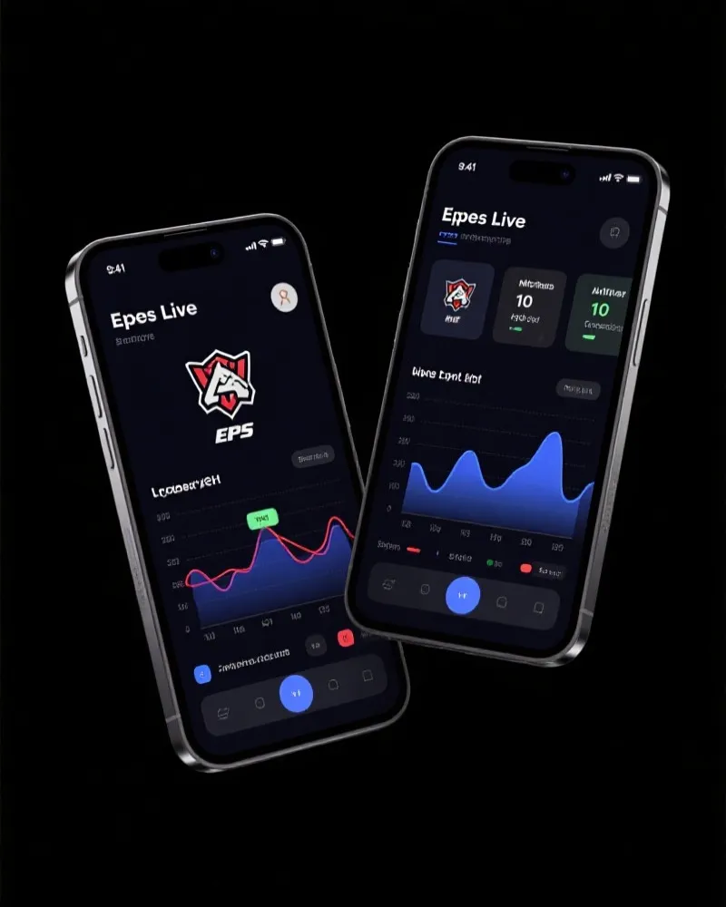 LPL 比分 App 界面展示